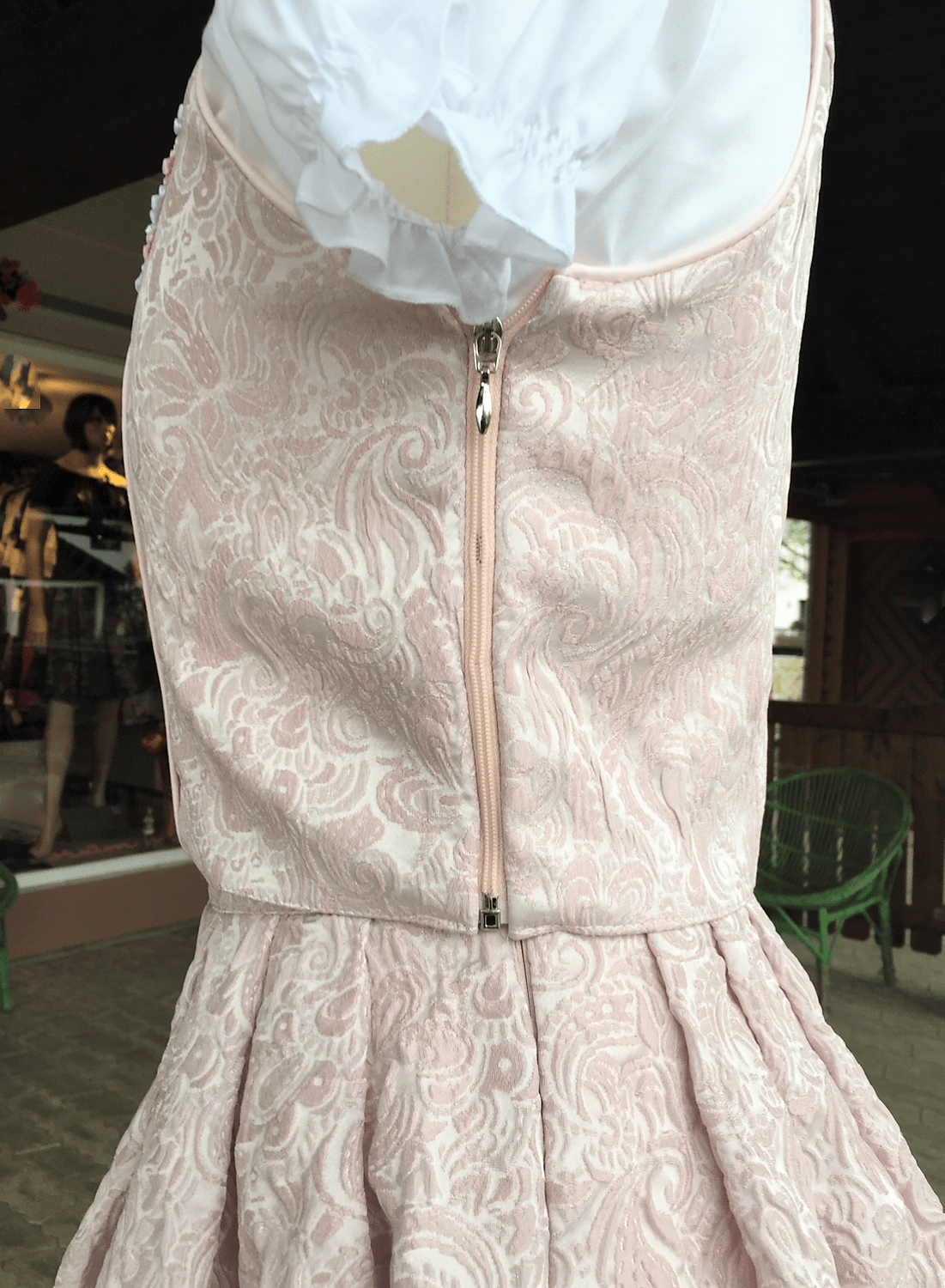 Kinderdirndl Kinga Madl, 2-Teiler, rosa, Mieder und Rock Kinderdirndl Kinga Mathe