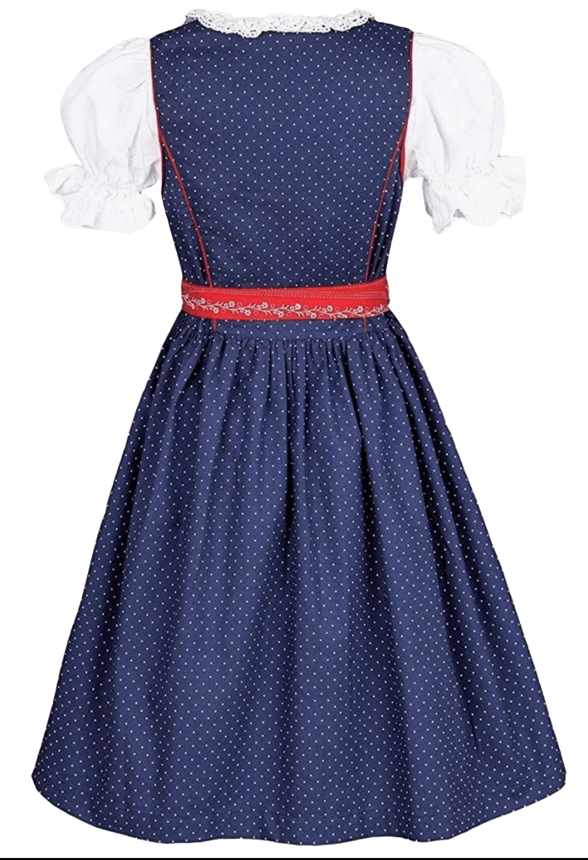 Kinderdirndl Madl, Isar Trachten blau, rot klassisch Kinderdirndl Isar Trachten