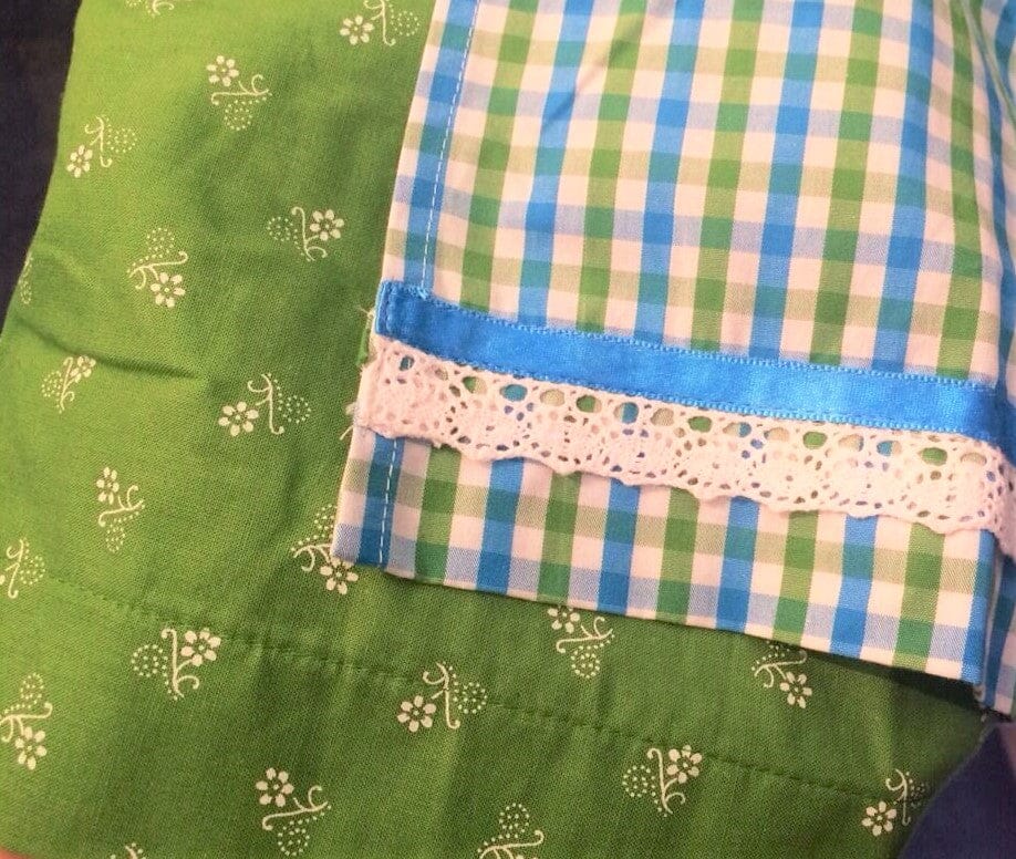 Kinderdirndl Madl, Isar Trachten grün kariert Kinderdirndl Isar Trachten