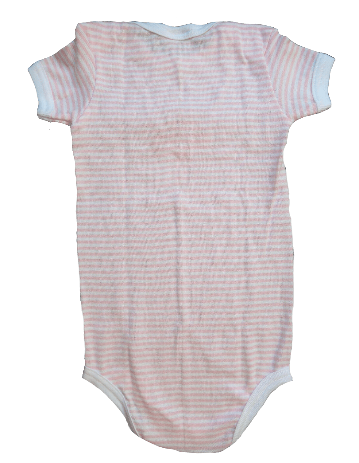 Madl Babybody, Adelheid, Glückspilz, gestreift, rosa weiß, Gr. 74/80 Babybody Adelheid