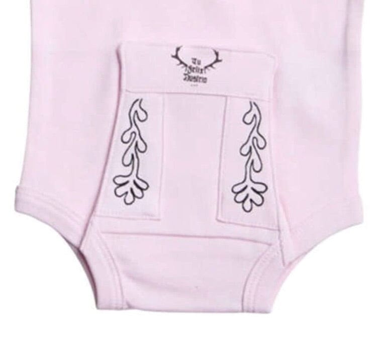 Madl Babybody, Tu Felix Austria, rosa, Dirndl, bayrisch Babybody Tu Felix Autria