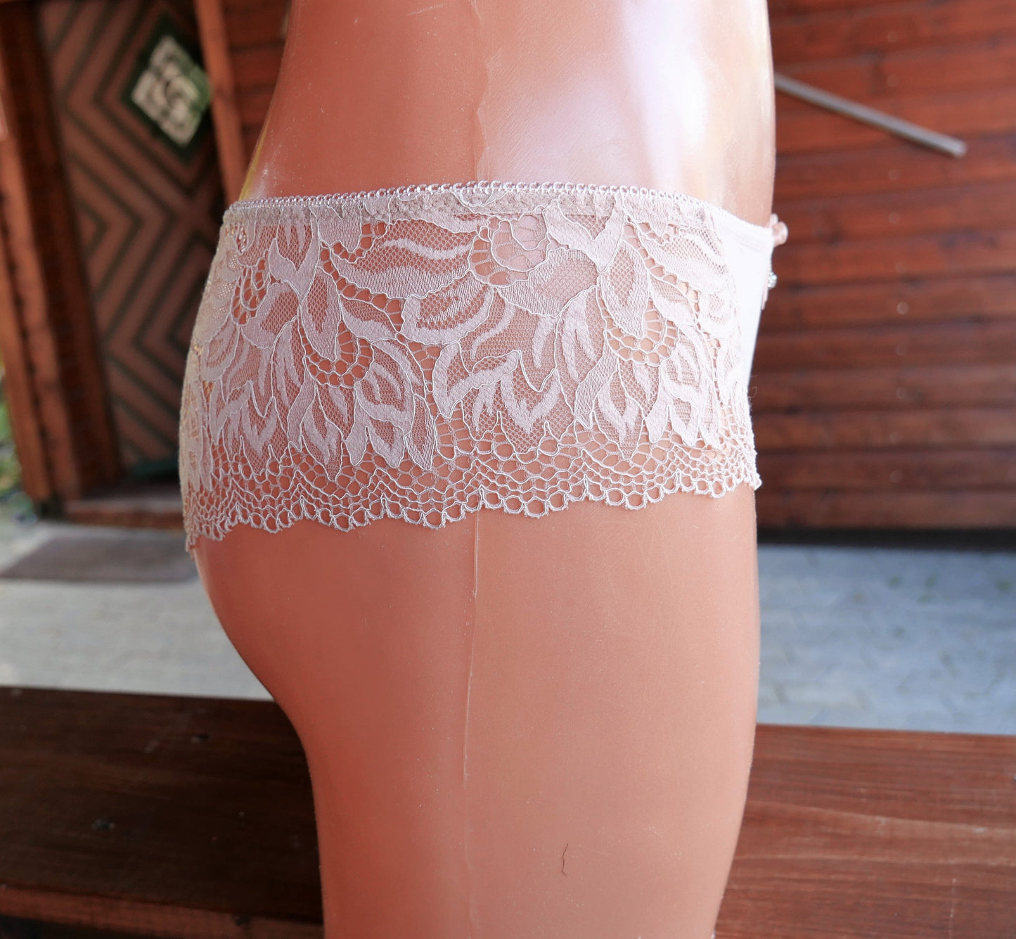 Panty, Hipster, Nina von C., nude, make-up, Spitze Slip Nina von C.