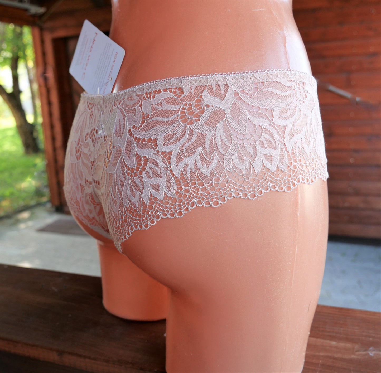 Panty, Hipster, Nina von C., nude, make-up, Spitze Slip Nina von C.