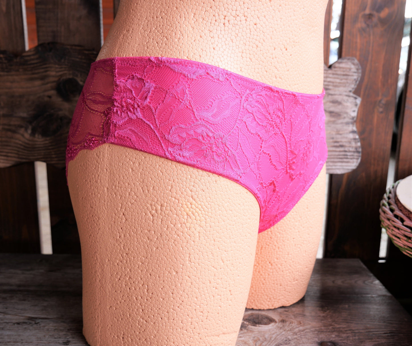 Panty Hipster, Slip, After Eden, Pink, Spitze Slip After Eden