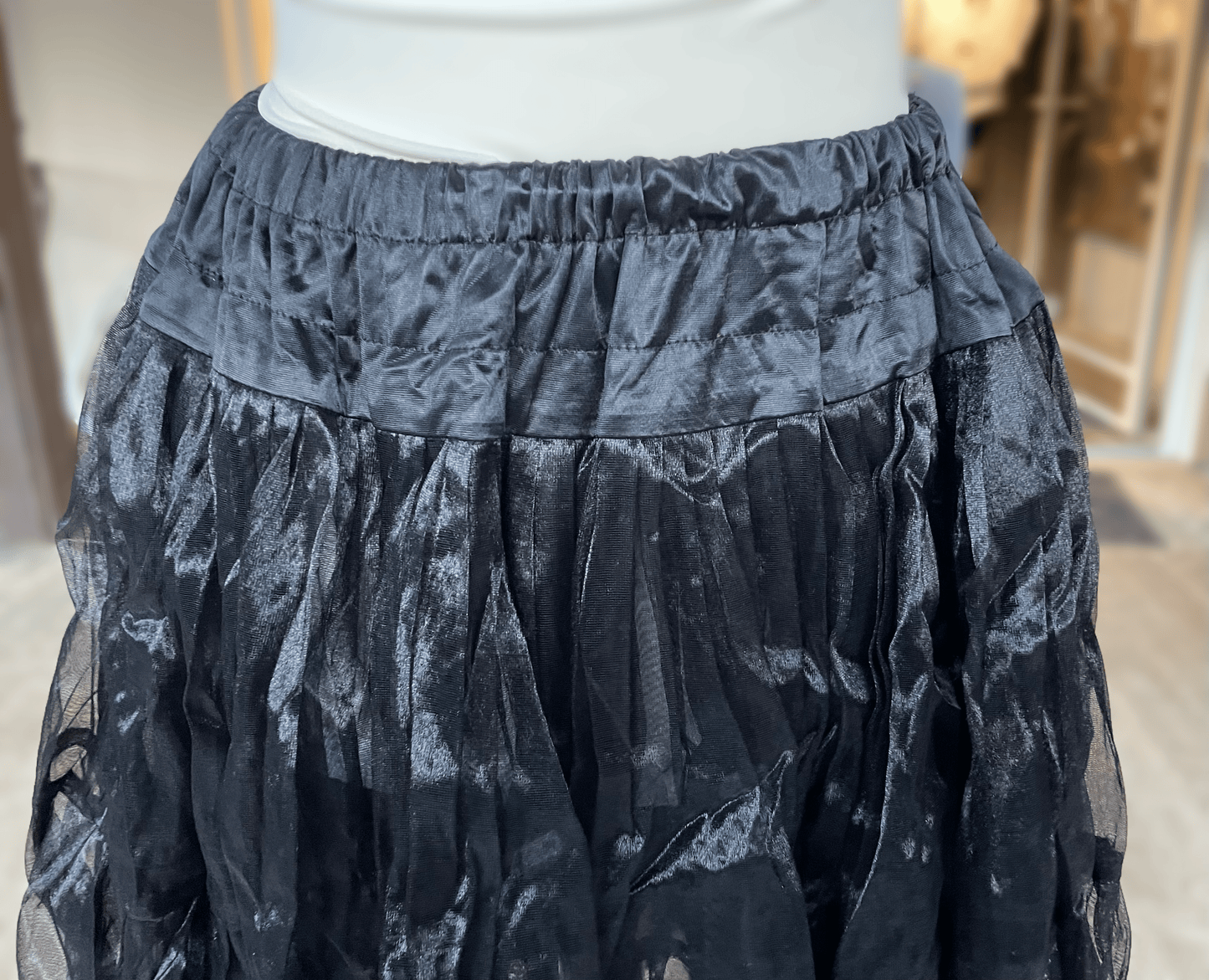 Petticoat, Unterrock, Fuchs Trachten, 60 cm, schwarz Unterrock Fuchs