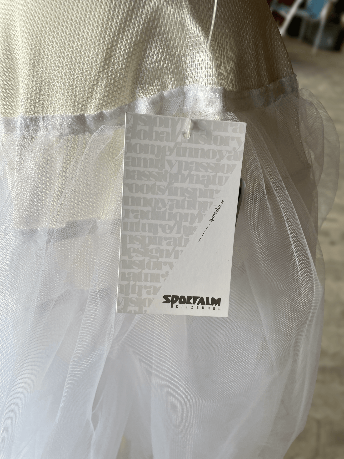 Petticoat, Unterrock Katinka weiß, 70 cm, Sportalm, Tüll Unterrock Sportalm