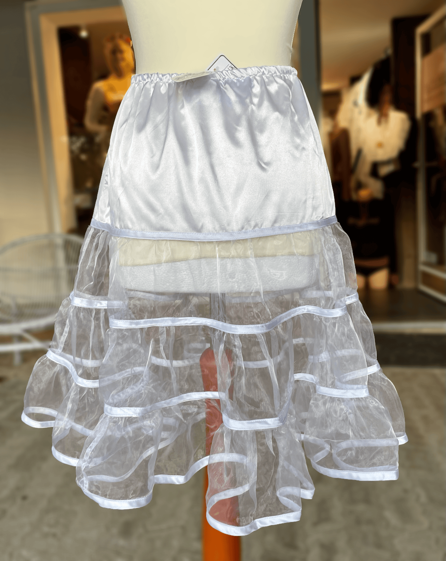 Petticoat, Unterrock weiß, 60 cm, Hammerschmid Unterrock Hammerschmid