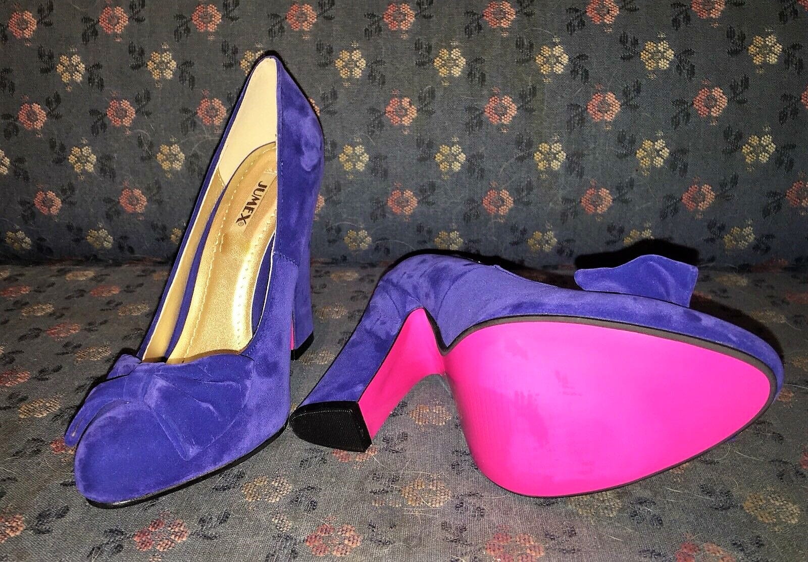 Pumps, Jumex Schuhe, Velour, royalblau, blau, vegan Schuhe Jumex