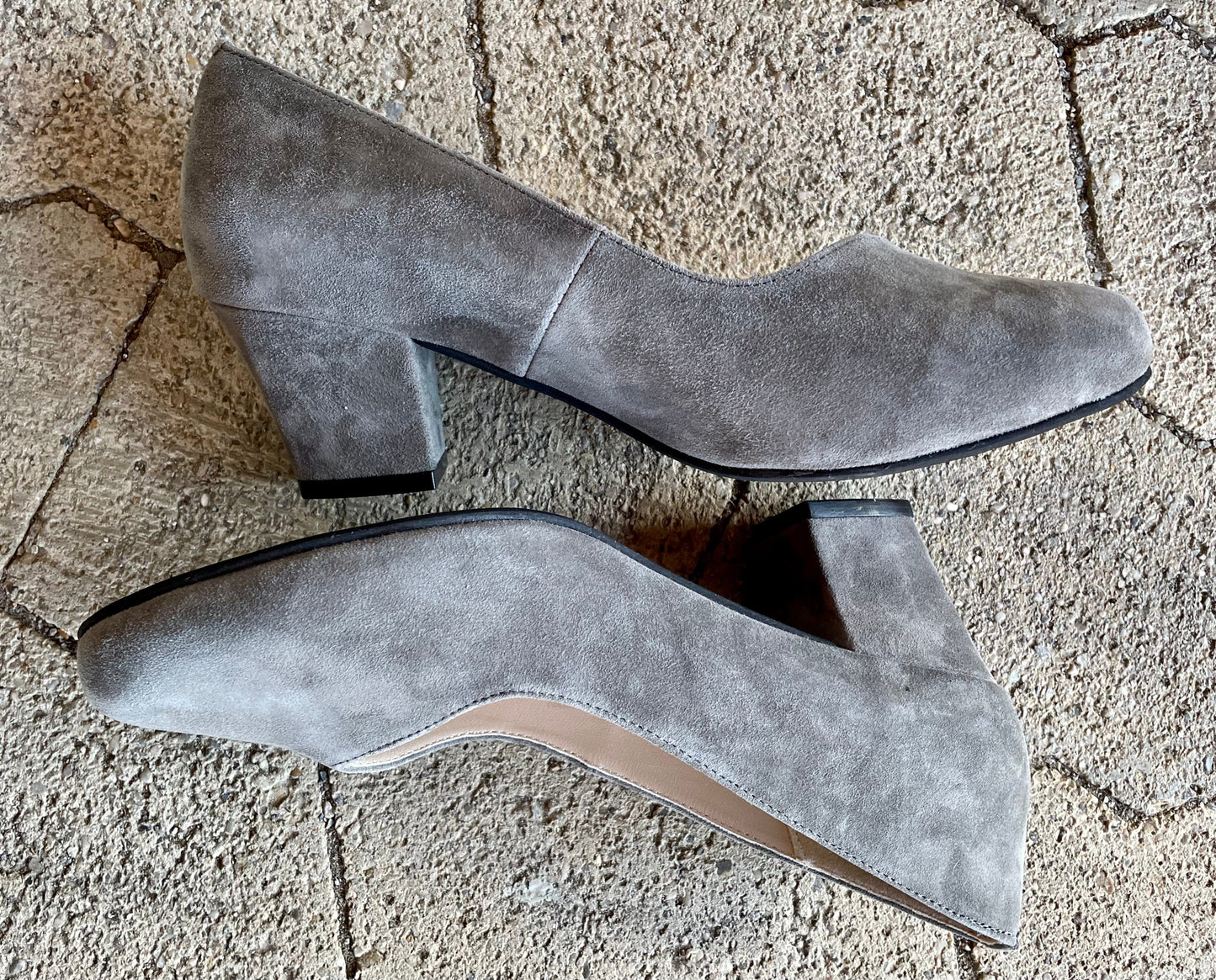 Pumps, Trachtenschuhe, Hirschkogel grau Anthrazit Schuhe Hirschkogel