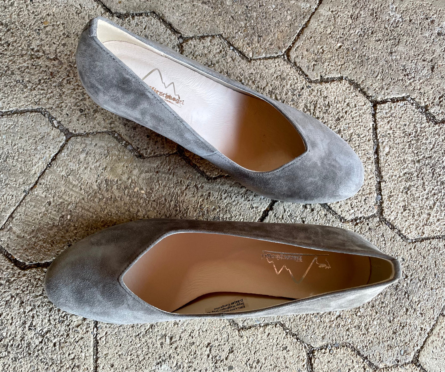 Pumps, Trachtenschuhe, Hirschkogel grau Anthrazit Schuhe Hirschkogel