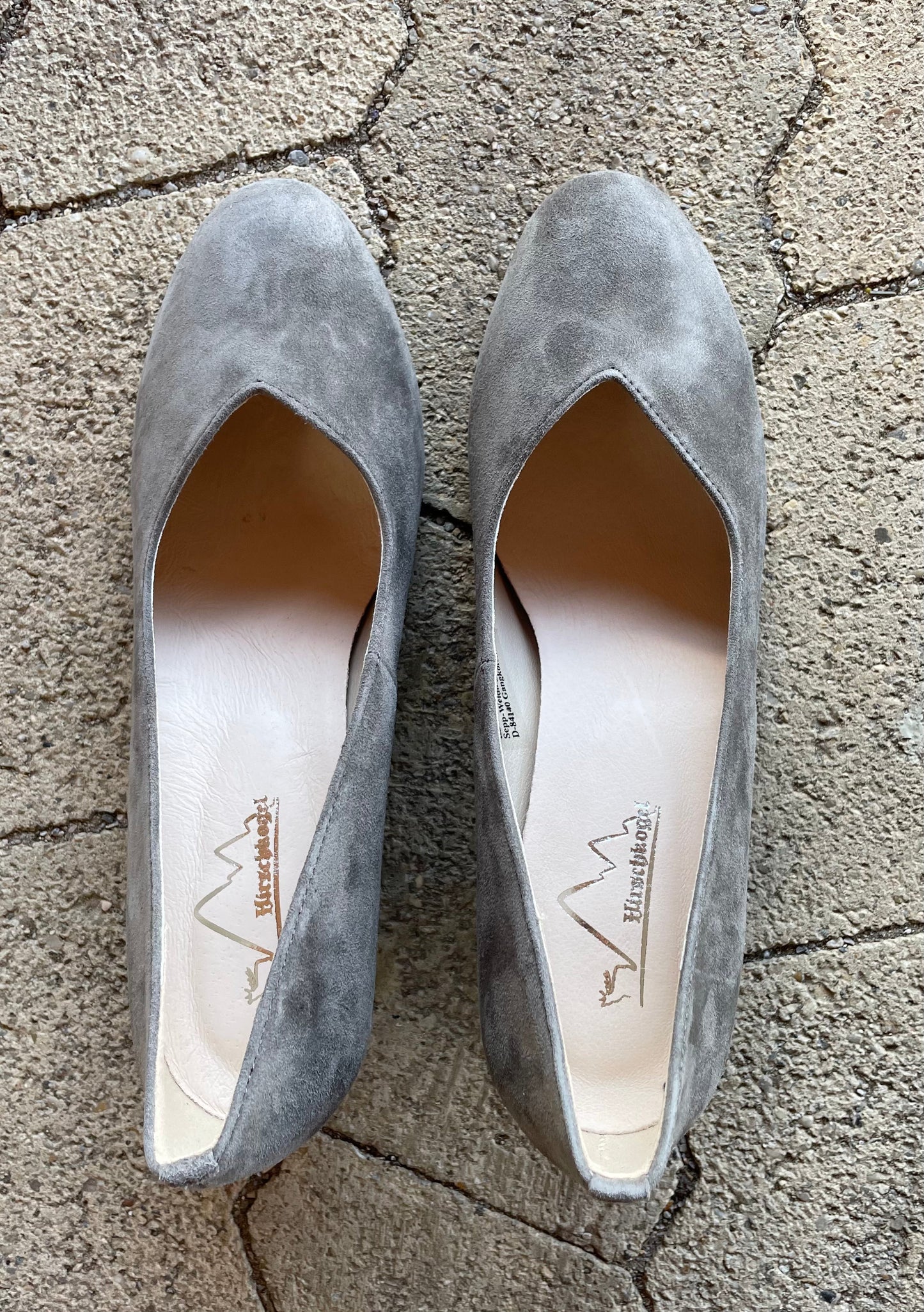 Pumps, Trachtenschuhe, Hirschkogel grau Anthrazit Schuhe Hirschkogel