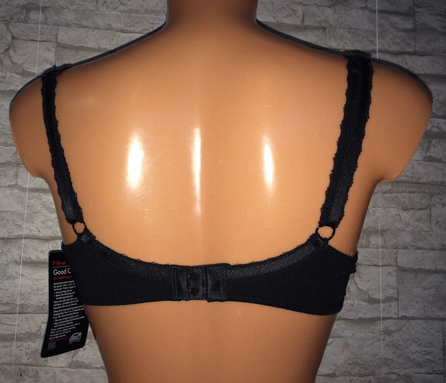 Schalen BH, Nina von C., rot, schwarz, Spitze BH Nina von C.