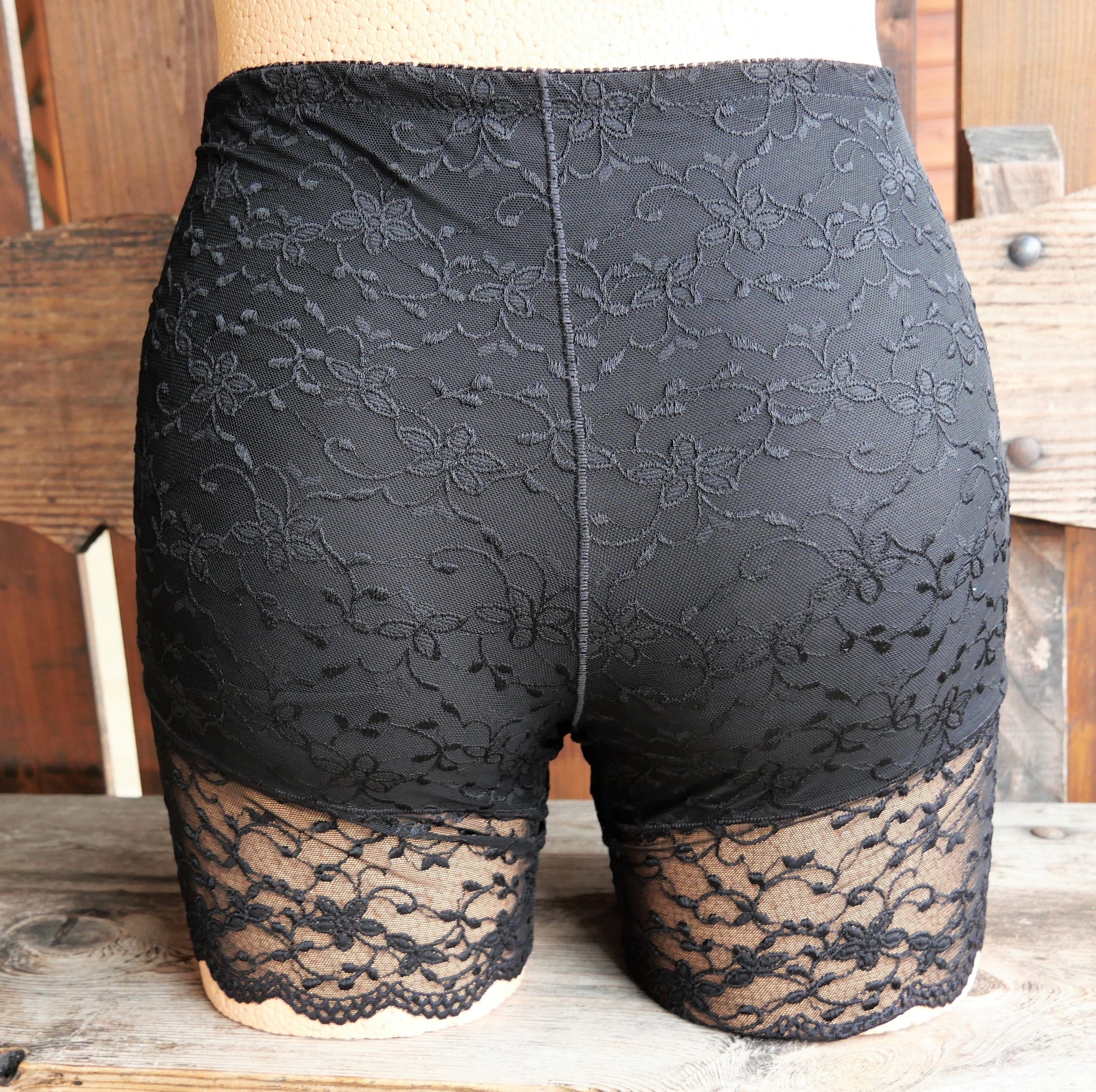 Spitzenlongpant, Radler, Slip, Nina von C., schwarz, Spitze Slip Nina von C.
