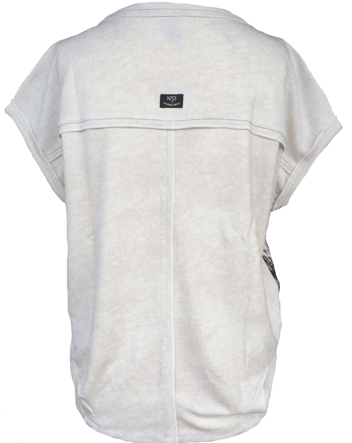 T-Shirt, Sportalm, Amaya, Kurzarm, beige, Pailletten Shirt Sportalm