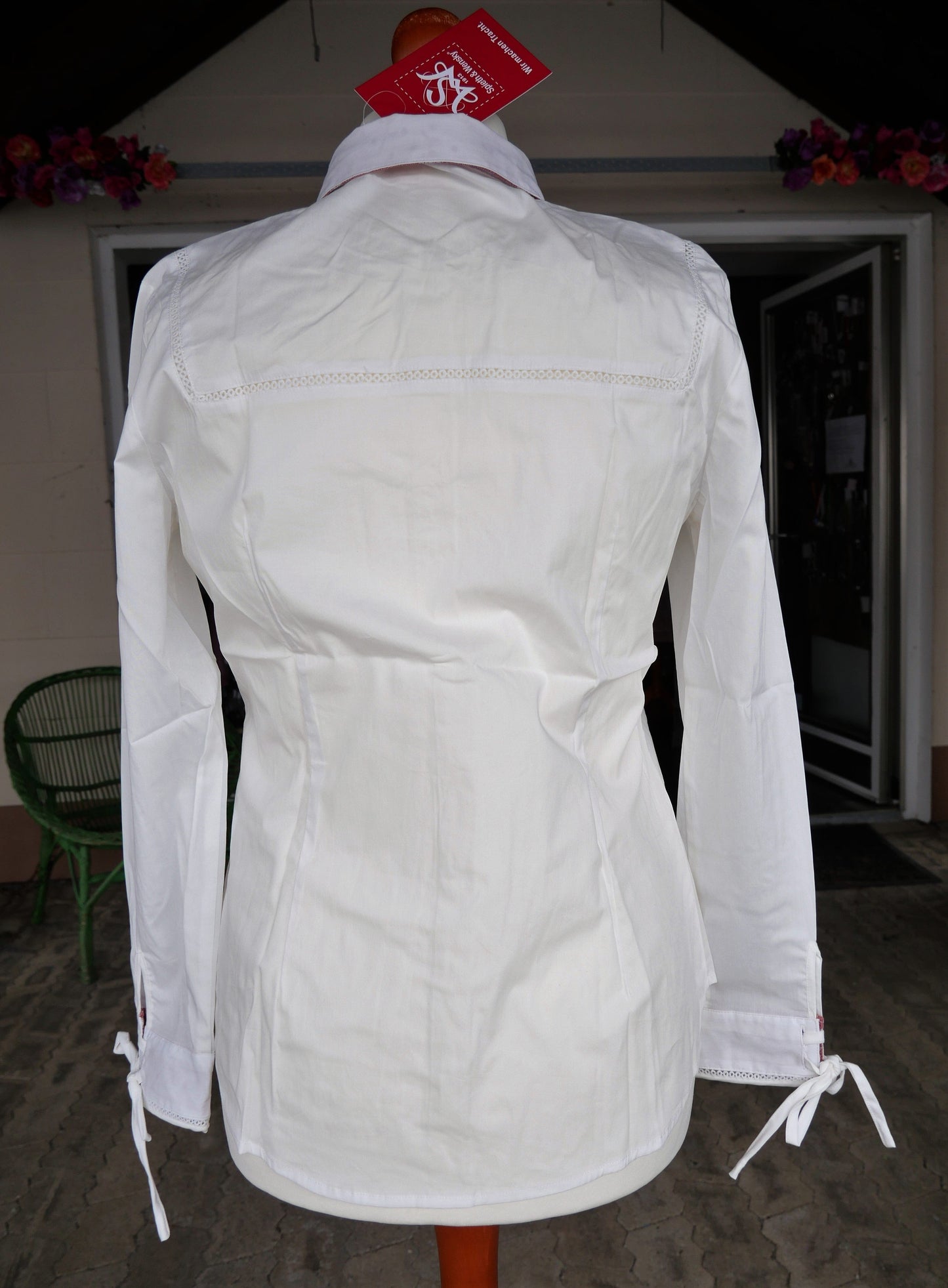 Trachten Bluse, Trachtenbluse, Spieth & Wensky, Hyperia, ecru Bluse Spieth & Wensky