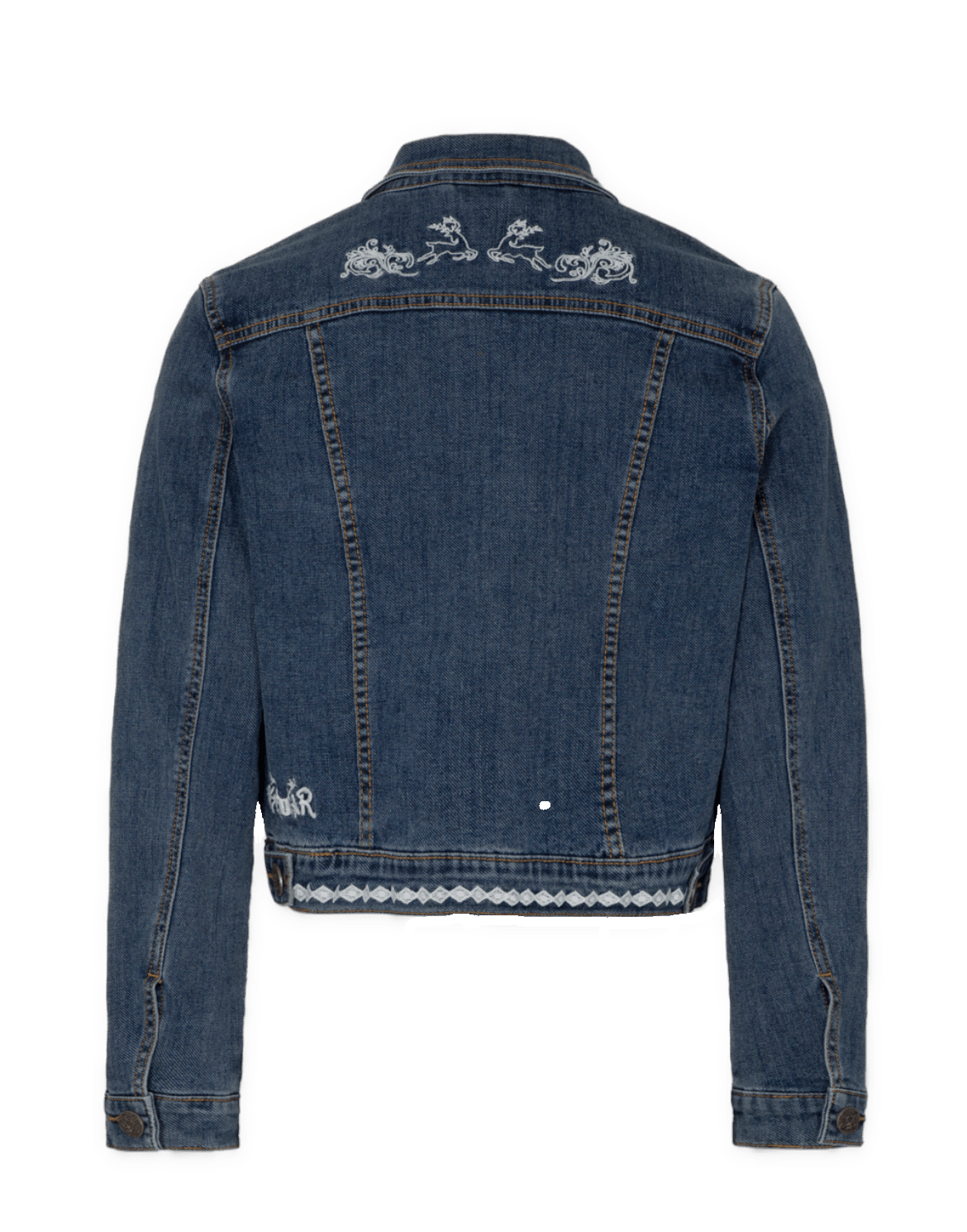 Trachten Jacke, Hangowear, Abby, Jeansjacke Jacke HangOwear