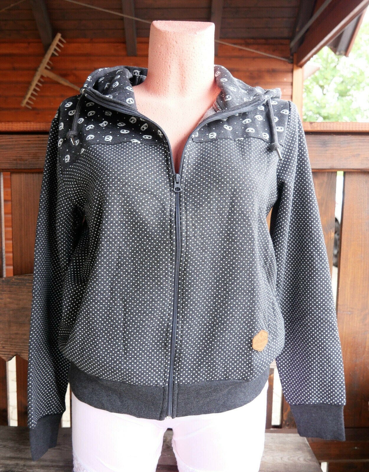 Trachten Jacke, Hangowear, Sweatjacke, Hoodie, Perez, Brezen Jacke HangOwear