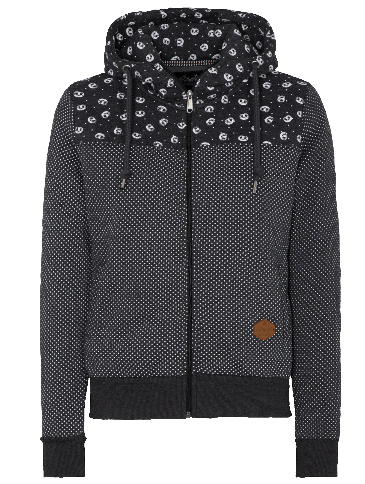 Trachten Jacke, Hangowear, Sweatjacke, Hoodie, Perez, Brezen Jacke HangOwear