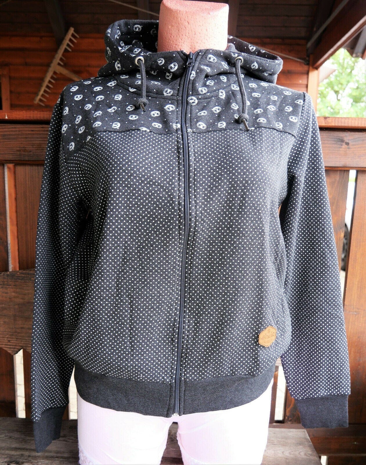 Trachten Jacke, Hangowear, Sweatjacke, Hoodie, Perez, Brezen Jacke HangOwear