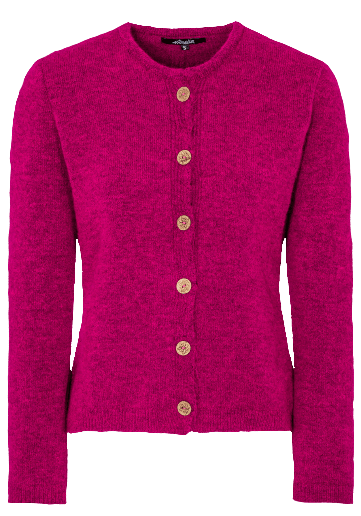 Trachten Jacke, Hangowear, Wega, pink, Strickjacke, Beere