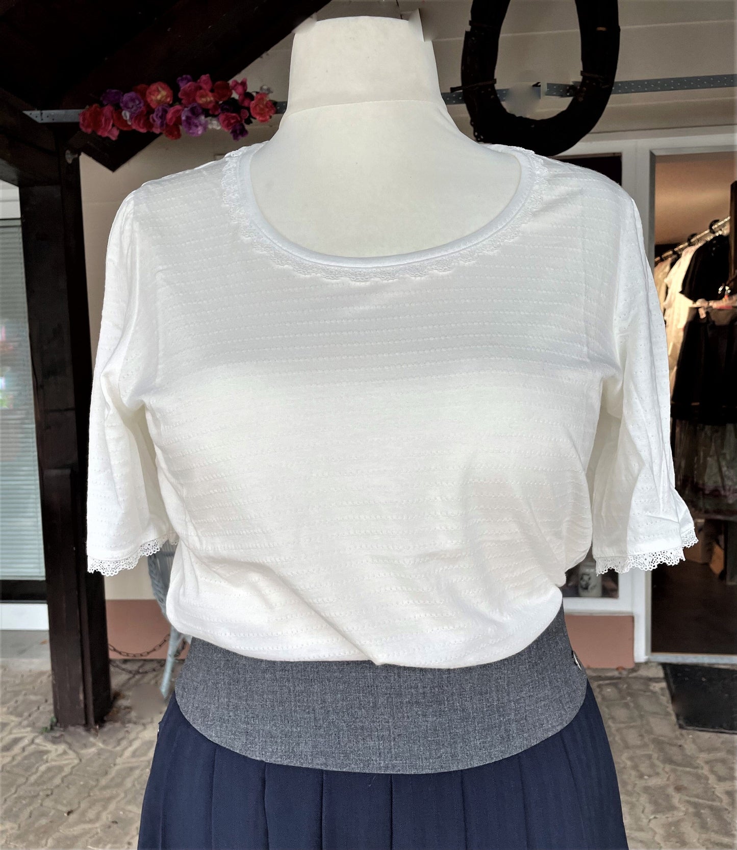 Trachten Rock Midi, Wilke, dunkelblau grau, Spieth & Wensky Rock Spieth & Wensky