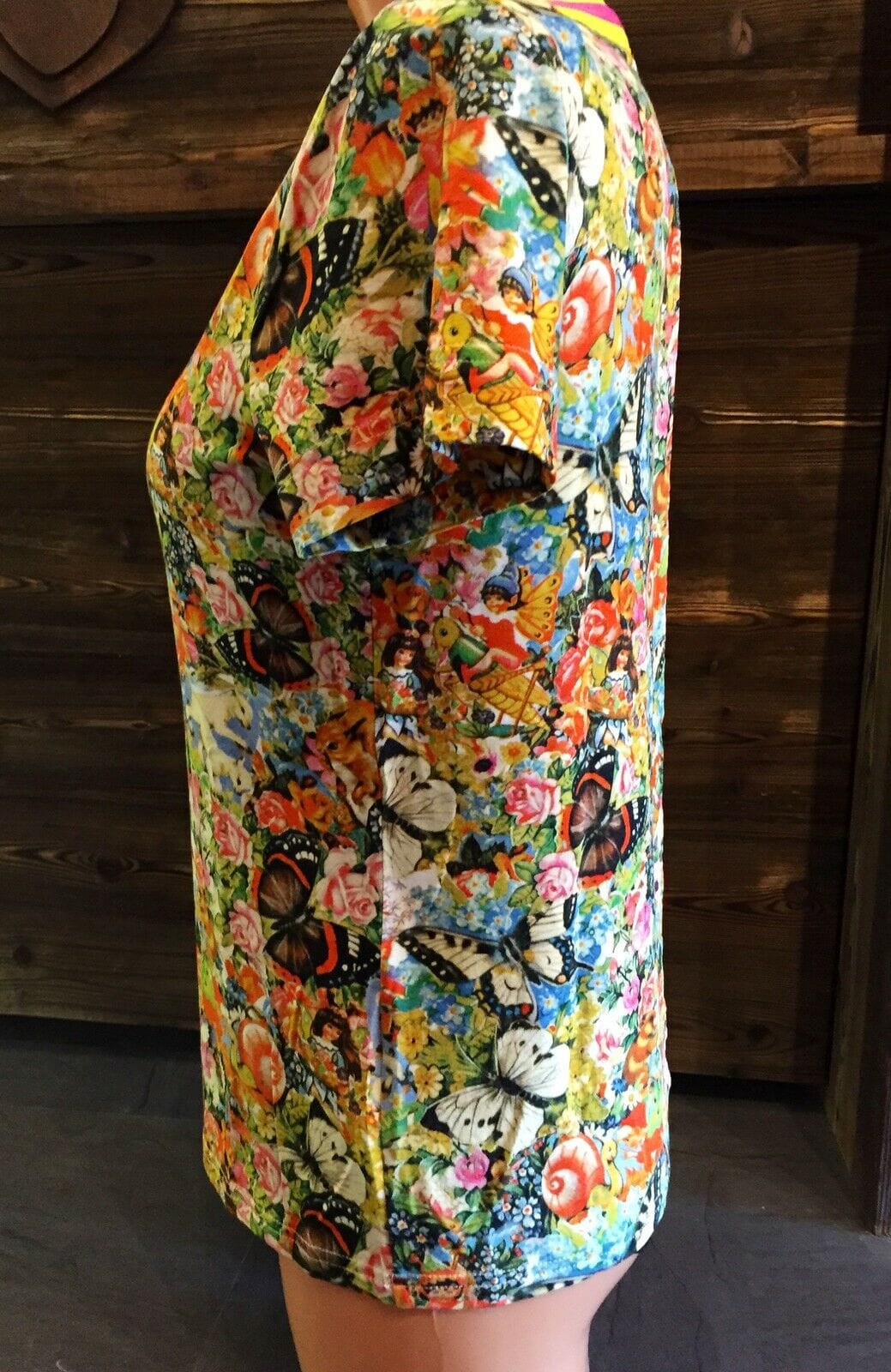Trachten T-Shirt, Bluse, von&zu Basset, Picnic, Bunt, floral Shirt von&zu Basset