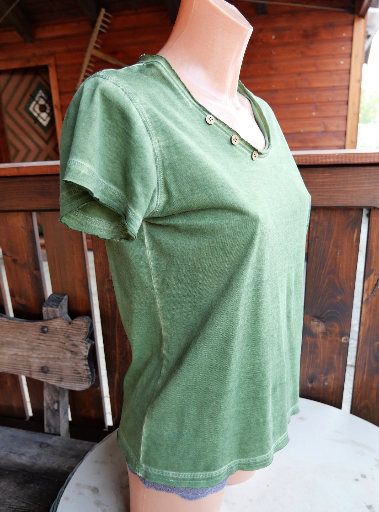 Trachten T-Shirt, Wiesnkönig, Fritzi, grün Shirt Wiesnkönig