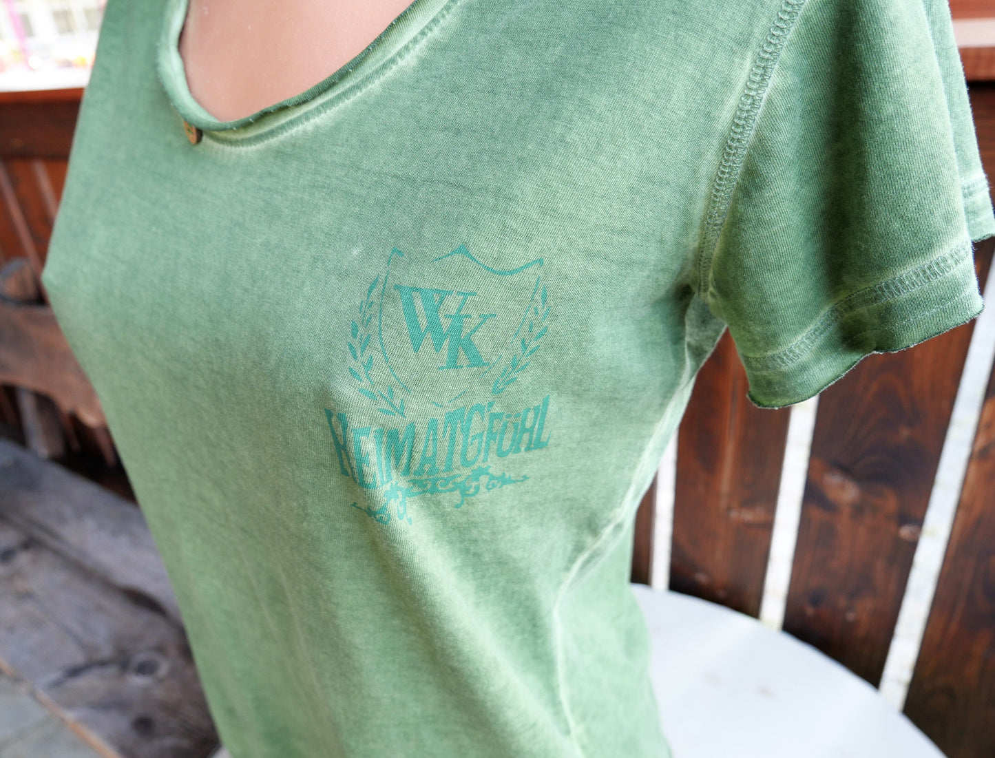 Trachten T-Shirt, Wiesnkönig, Fritzi, grün Shirt Wiesnkönig