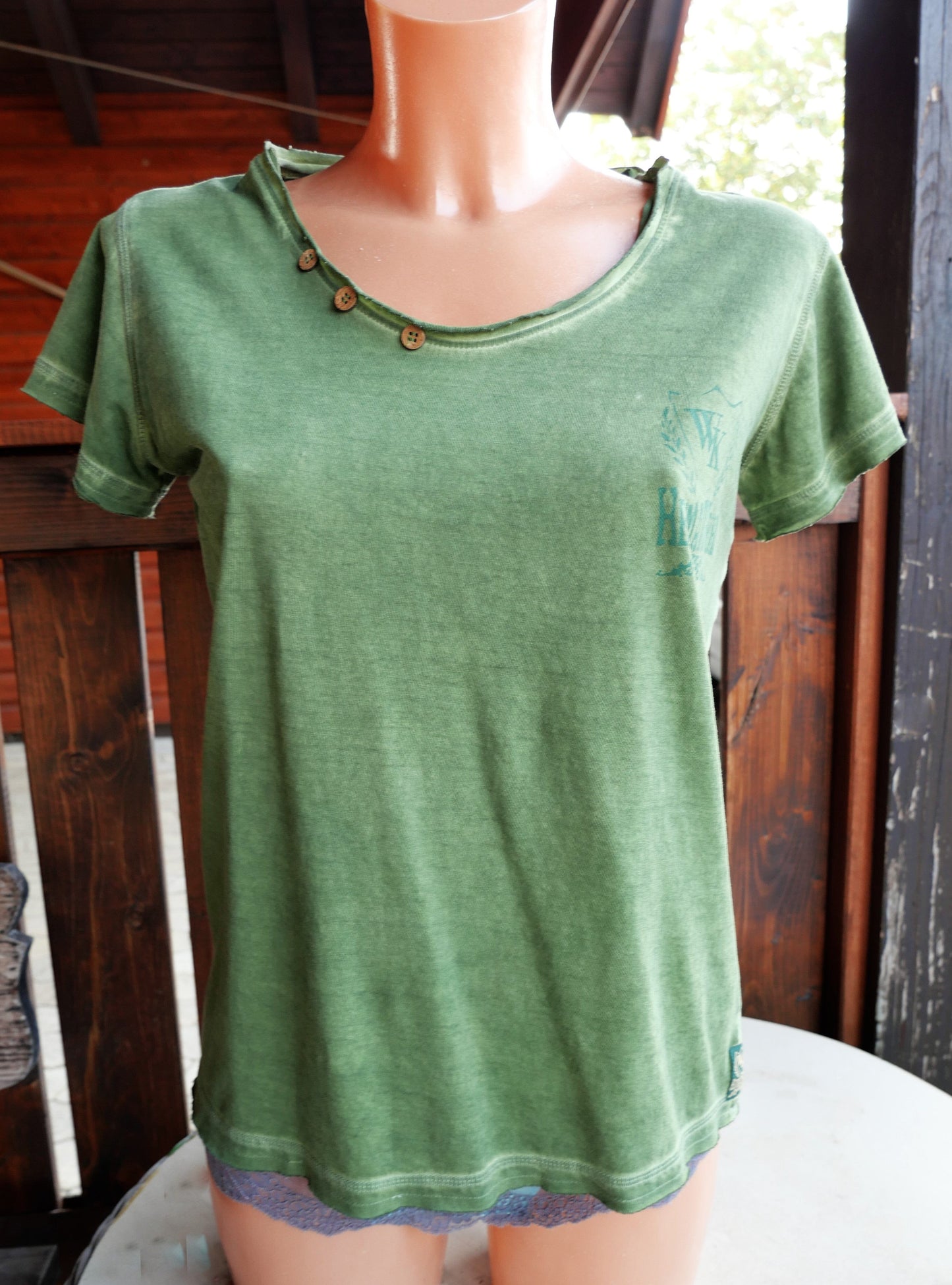 Trachten T-Shirt, Wiesnkönig, Fritzi, grün Shirt Wiesnkönig