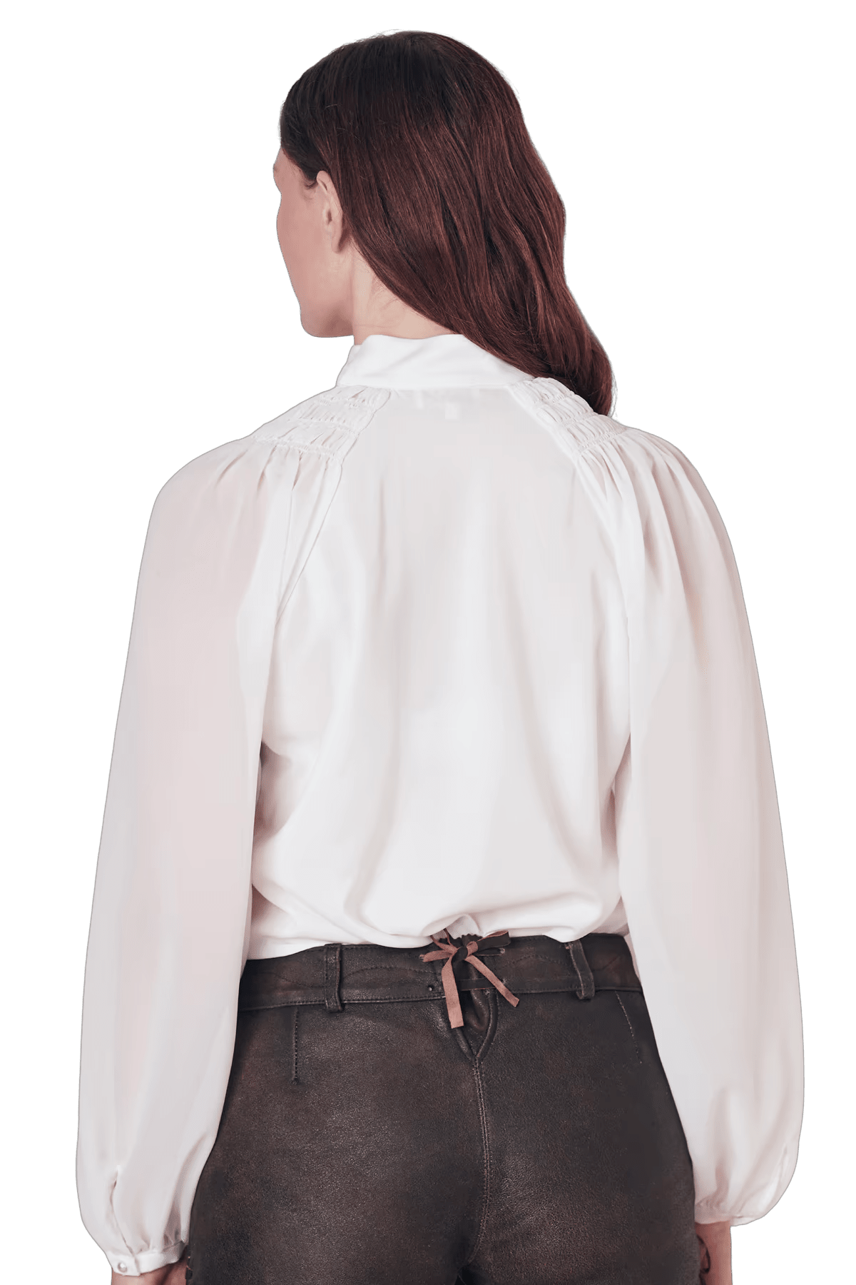 Trachtenbluse, Krüger Collections, Langarm, Beatrice, ecru Bluse Krüger