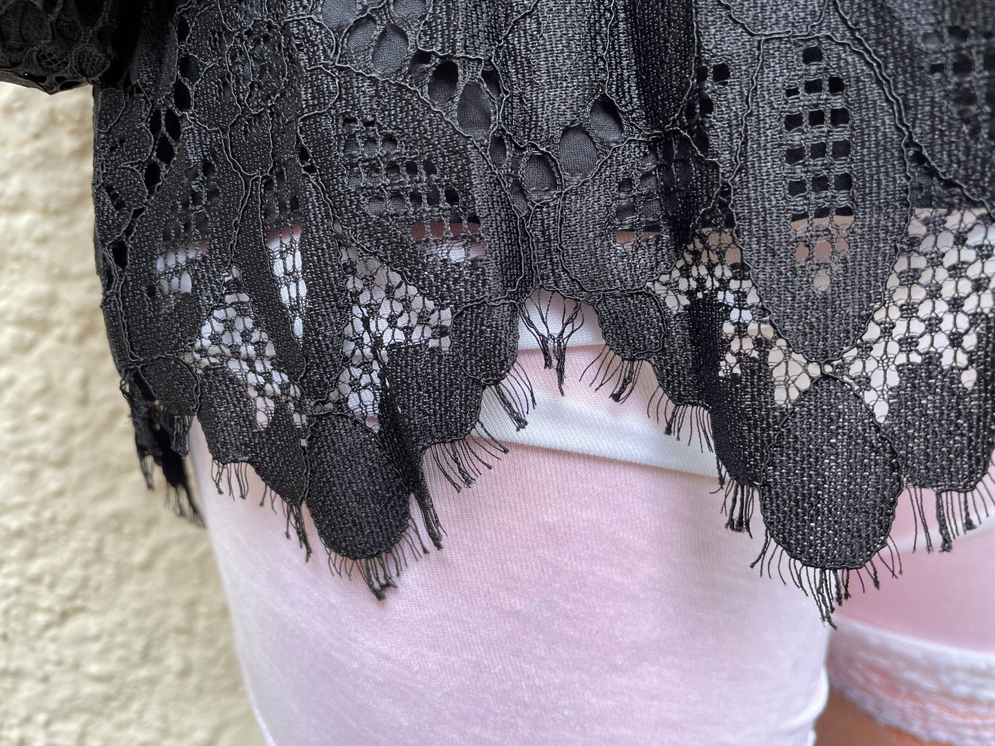 Trachtenbluse, Krüger Collections, Langarm, Spitze, schwarz, Loredina Bluse Krüger