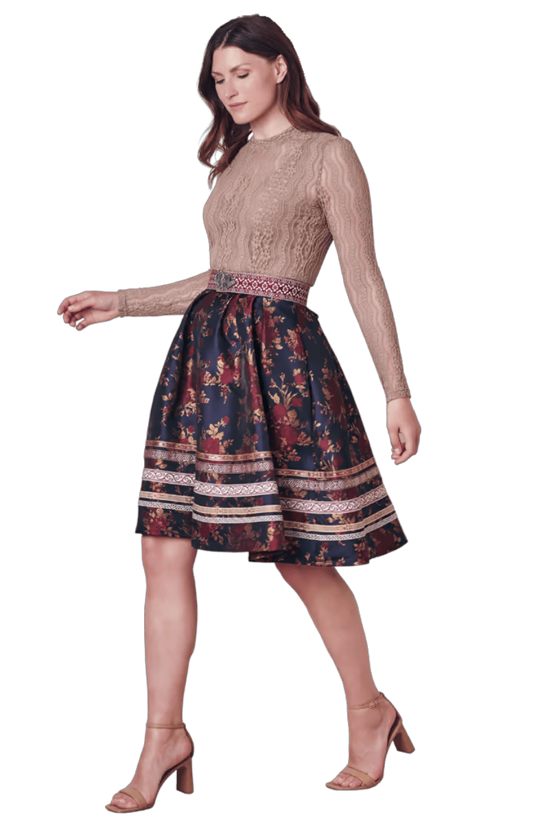Trachtenbluse, Trachtenbluse, Krüger, Belana, beige, natur, Gr. 40 Bluse Krüger