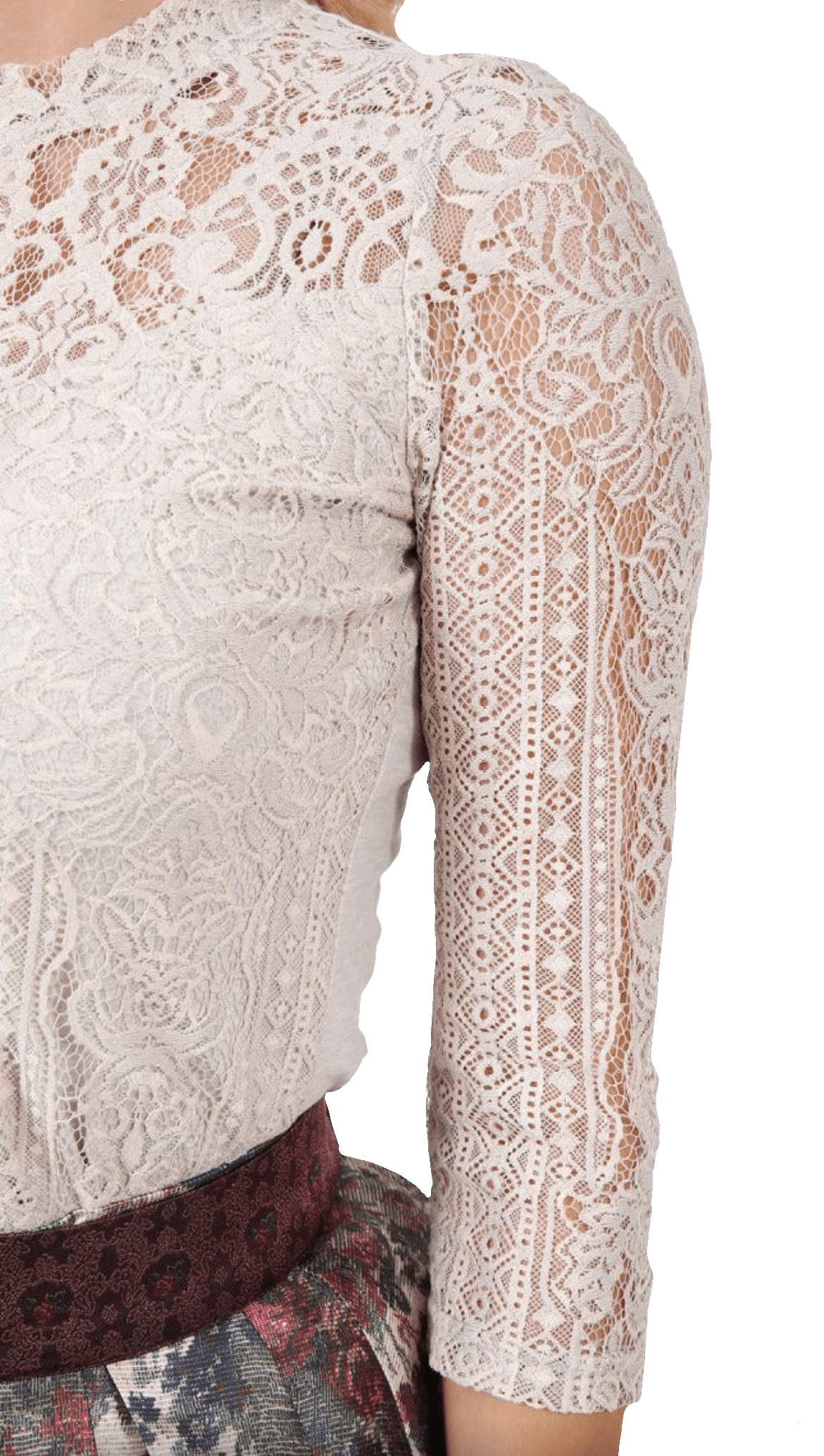 Trachtenbluse, Trachtenbluse, Krüger, natur, Annelly Bluse Krüger