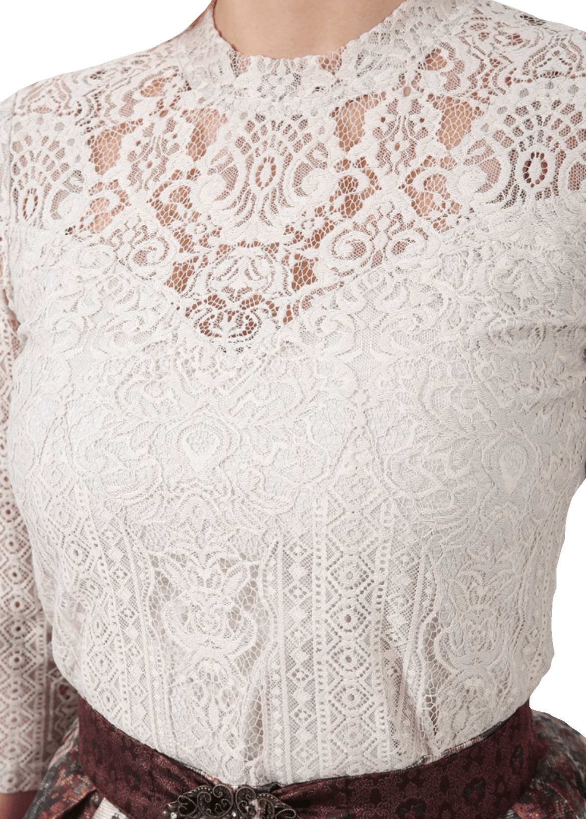 Trachtenbluse, Trachtenbluse, Krüger, natur, Annelly Bluse Krüger