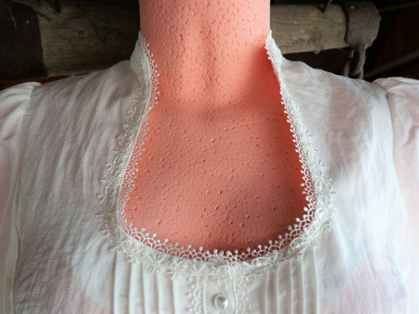 Trachtenbluse, Trachtenbluse, Krüger, Sue, ecru Bluse Krüger