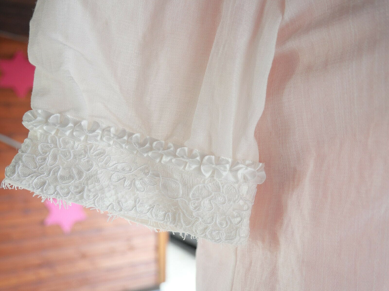 Trachtenbluse, Trachtenbluse, Krüger, Sue, ecru Bluse Krüger