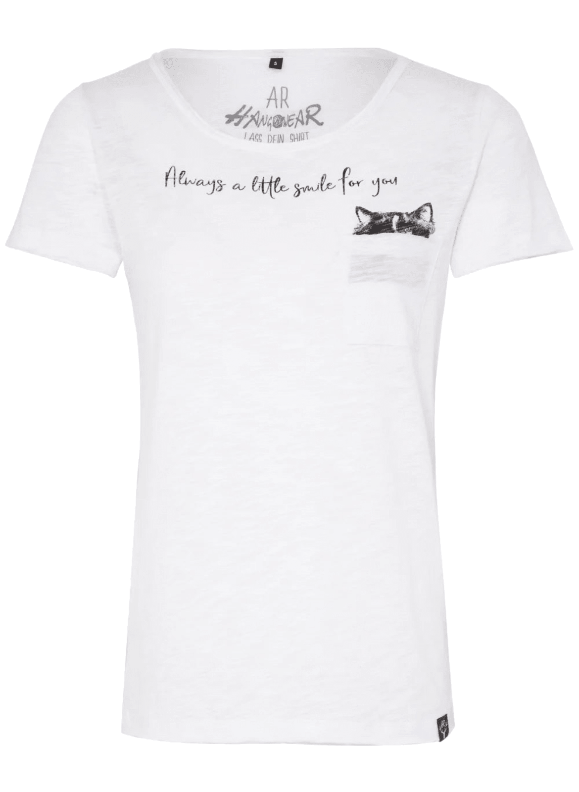 Trachtenshirt, HangOwear, Cat, Katze, weiß, AR Shirt HangOwear