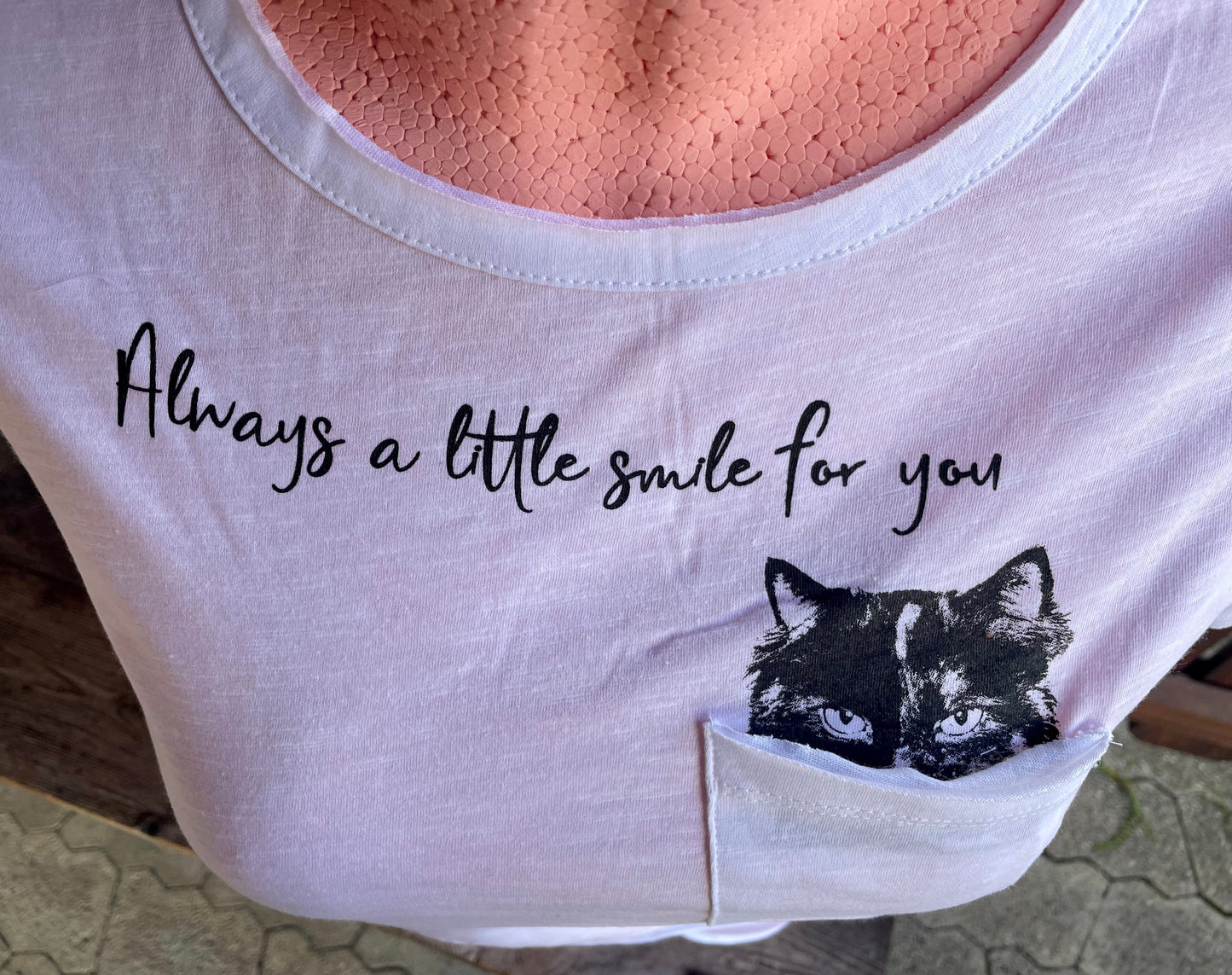 Trachtenshirt, HangOwear, Cat, Katze, weiß, AR Shirt HangOwear