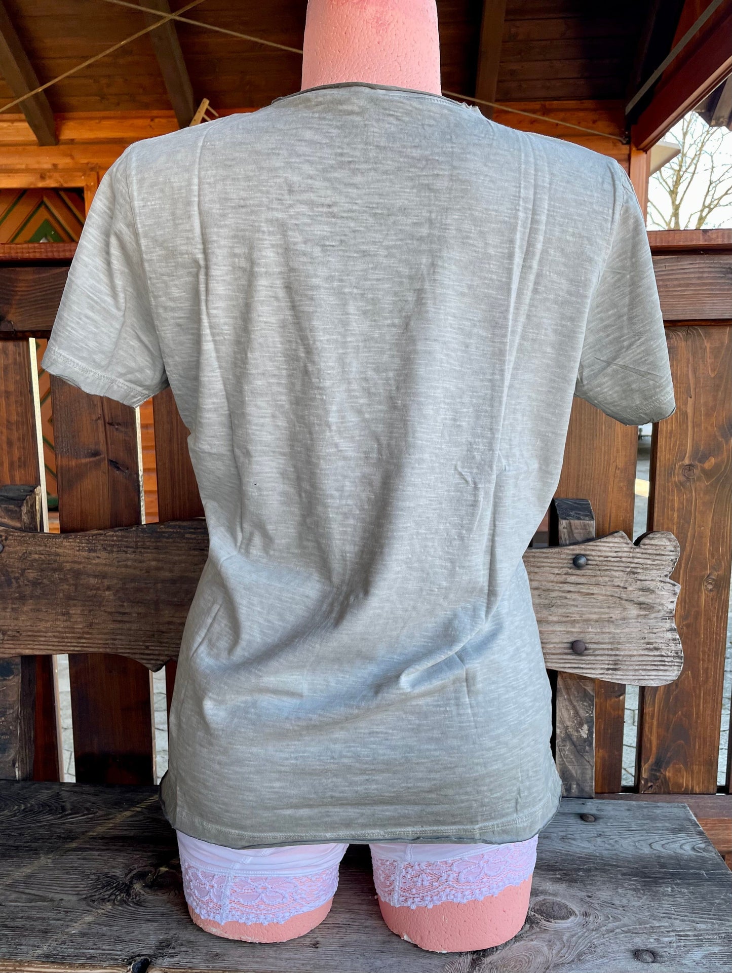Trachtenshirt, HangOwear, Jill, Bergverliebt grau Shirts & Tops HangOwear