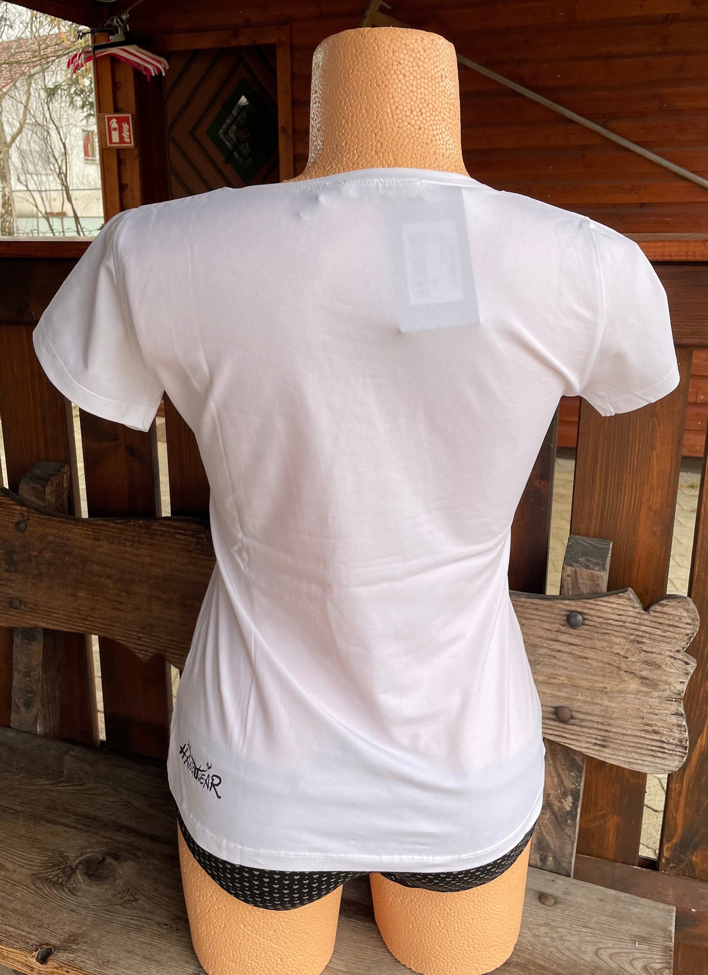 Trachtenshirt, HangOwear, Xavira, weiß, Kuh Shirt HangOwear