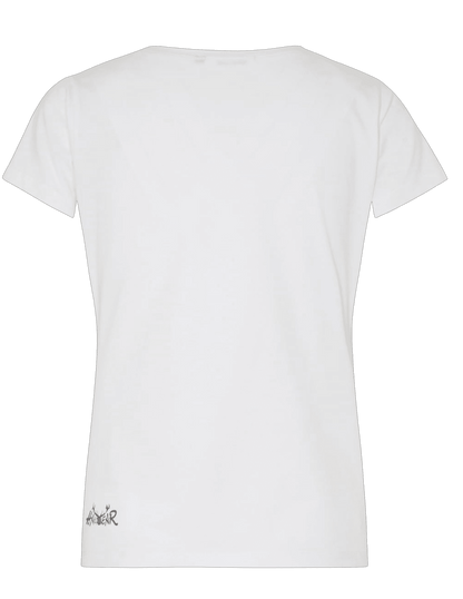 Trachtenshirt, HangOwear, Yelly, weiß, Aufgebrezelt Shirt HangOwear 
