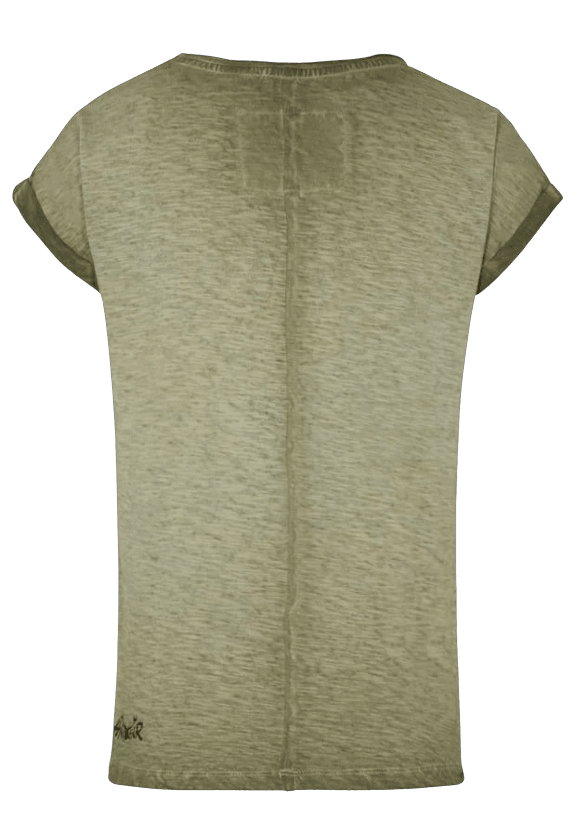 Trachtenshirt, HangOwear, Yola, oliv grün Shirt HangOwear