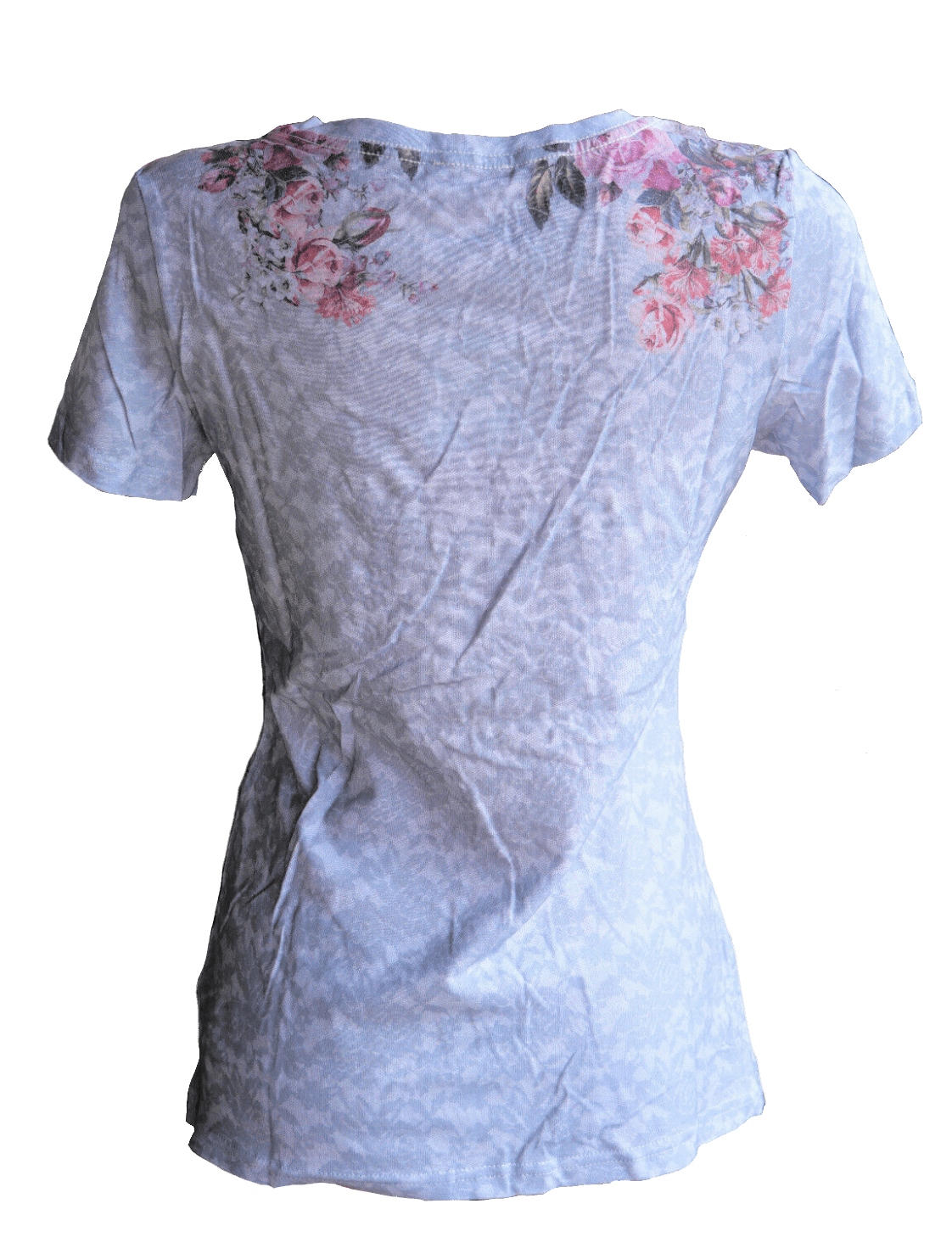 Trachtenshirt, Krüger Madl, grau, silber Wild Roses Shirt Krüger