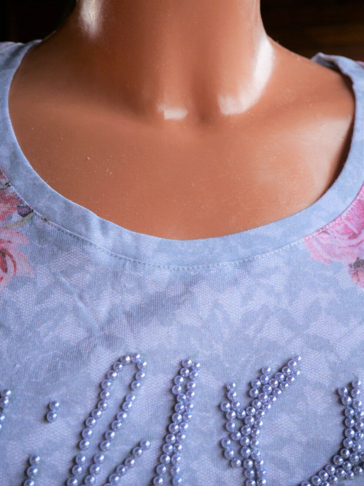 Trachtenshirt, Krüger Madl, grau, silber Wild Roses Shirt Krüger