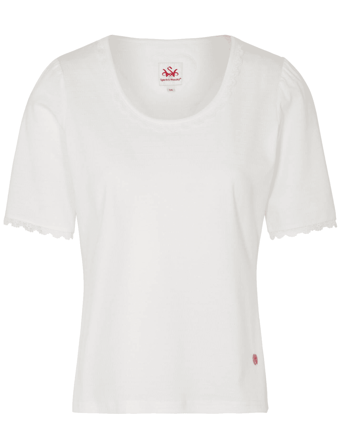 Trachtenshirt, Trachtenbluse, Spieth & Wensky, Wallgau, ecru Bluse Spieth & Wensky