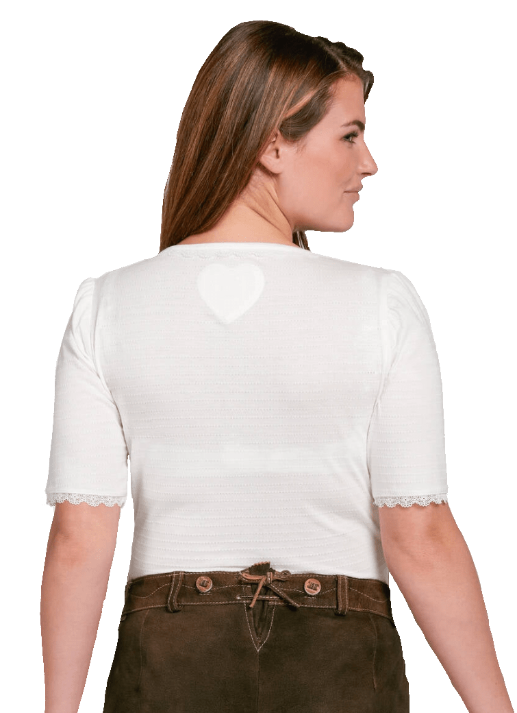 Trachtenshirt, Trachtenbluse, Spieth & Wensky, Wallgau, ecru Bluse Spieth & Wensky