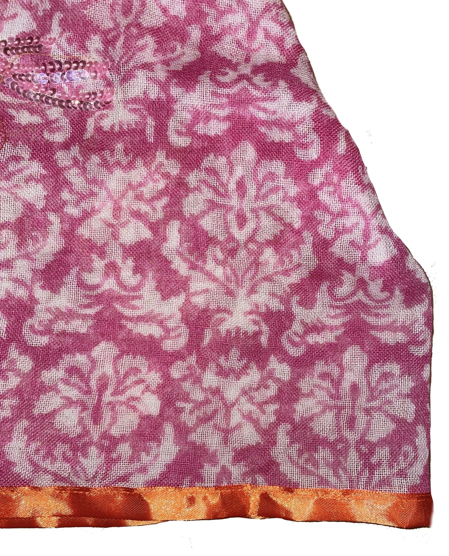 Tuch, Schal, CuteStuff, Ornament, orange pink, Hirsch Schal CuteStuff