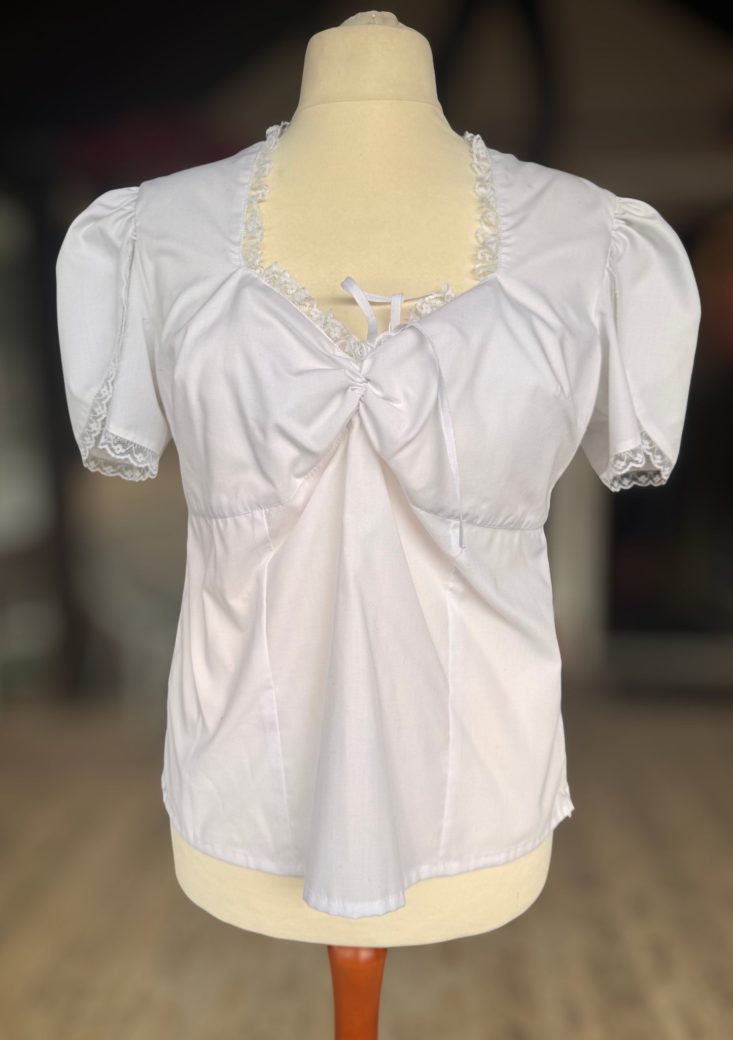 Tian von Tastique Dirndl, 4-Teiler Mieder, Rock, Schürze, Gr. 44 Unikat