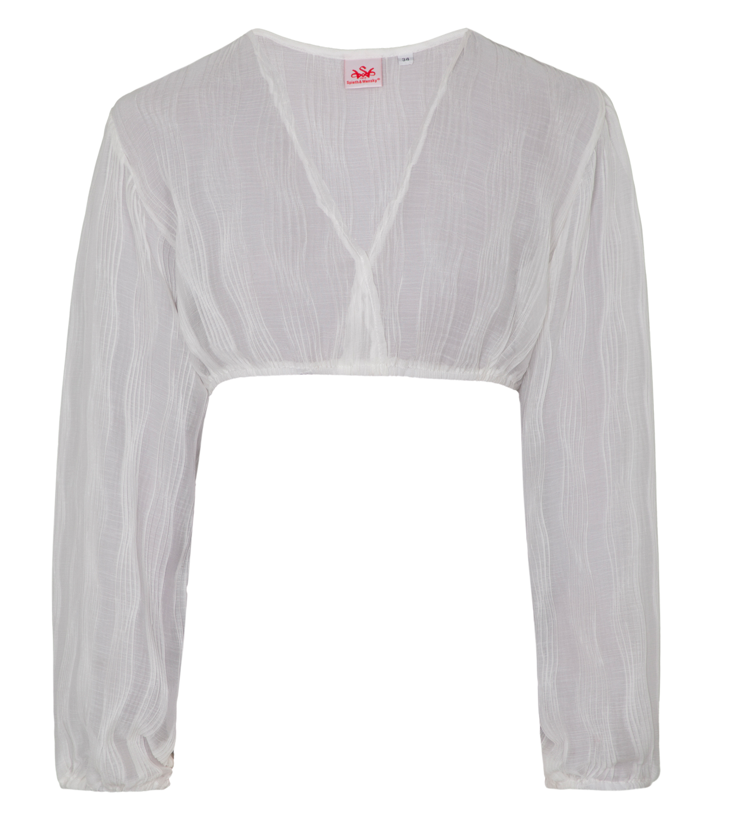 Dirndlbluse, Spieth & Wensky, Gesche, offwhite, langarm