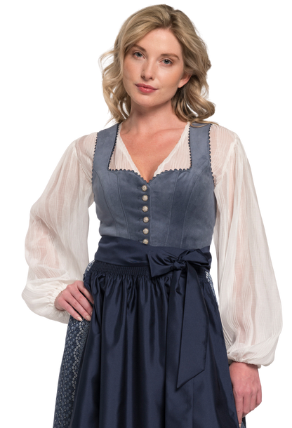 Dirndlbluse, Spieth & Wensky, Gesche, offwhite, langarm